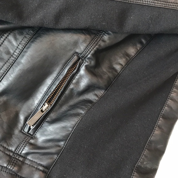 Faux leather jacket - Picture 5 of 6